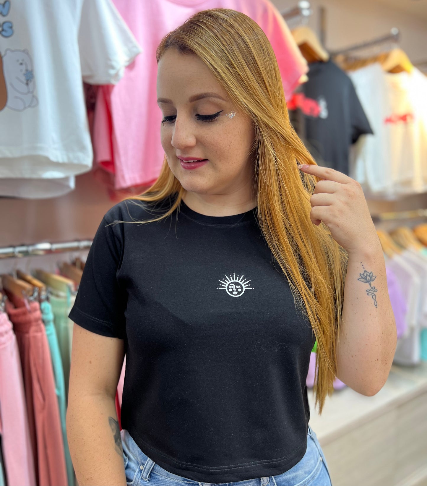 Camiseta Corte Medio