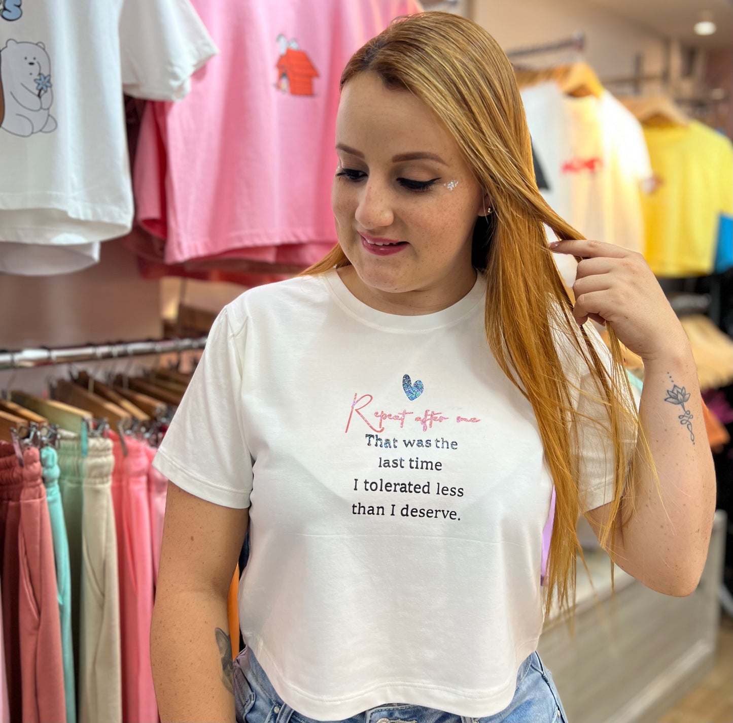 Camiseta Corte Medio